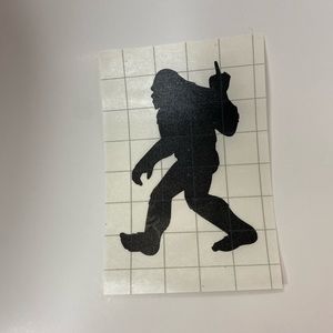Big Foot Vinyl Decal, Bundle to save.